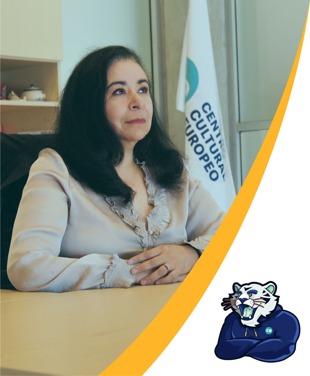LEM. María Elena Spínola Martínez, directora del Centro Cultural Europeo